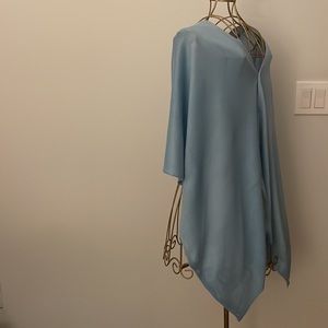 Simply Noelle Bordeaux Wrap NWT Cyan/Blue